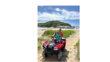 QUADRICICLO NO PERÓ - CABO FRIO